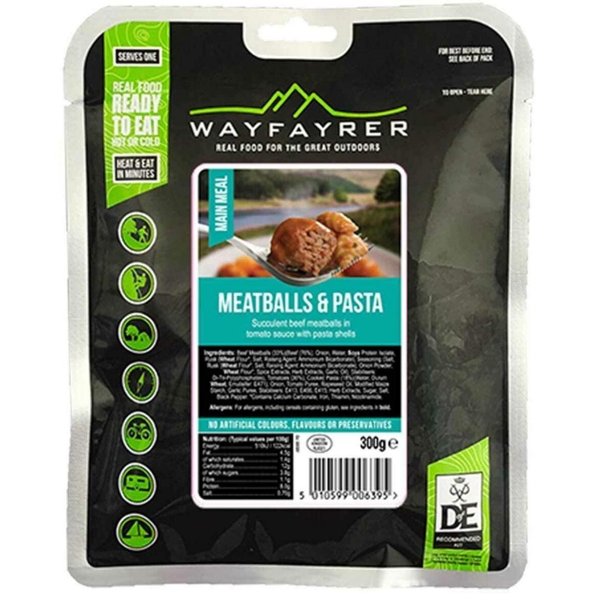 Wayfayrer Pasta and Meatballs