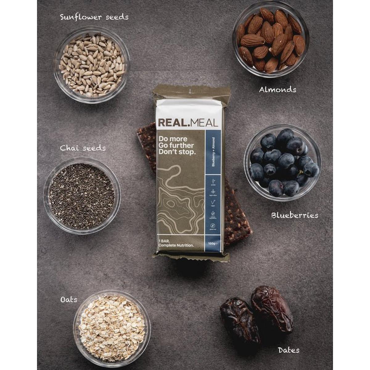 Real Meal Blueberry & Almond Meal Replacement Bar