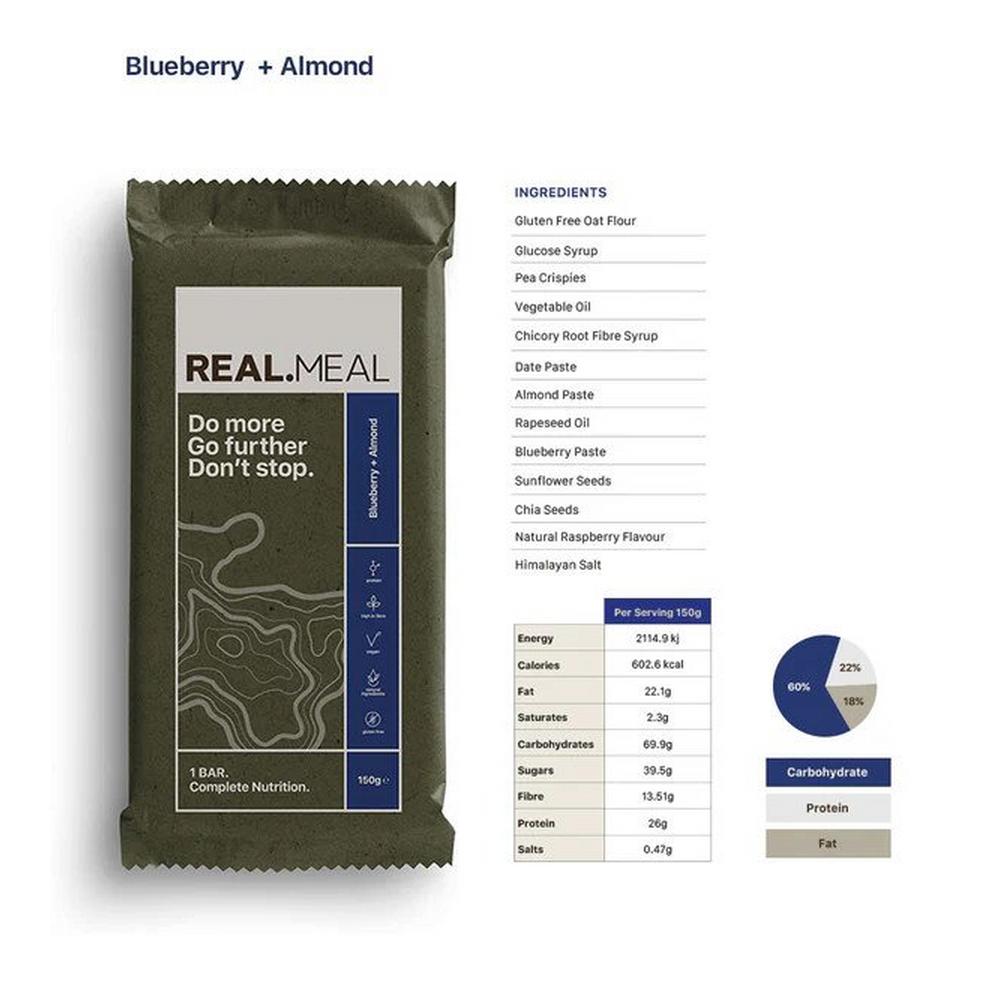 Real Meal Blueberry & Almond Meal Replacement Bar