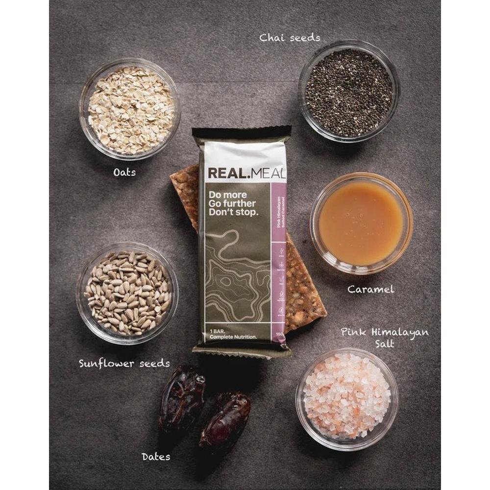 Real Meal Himalayan Salted Caramel Meal Replacement Bar