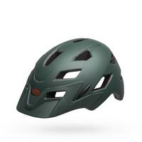  Kids Sidetrack Helmet - Dark Green Orange