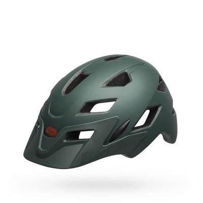 Bell Kids Sidetrack Helmet - Dark Green Orange