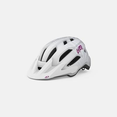 Giro Kid's Fixture II Youth Helmet - Mat White / Pink Ripple