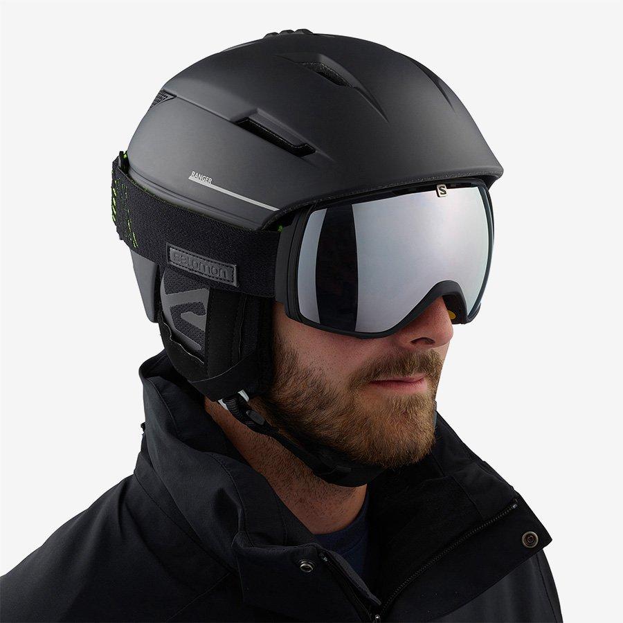 eksegese myg Rundt om Salomon Pioneer C.Air MIPS Ski Helmet Black