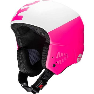 Rossignol Hero 9 FIS Blaze Ski Race Helmet - White/Pink
