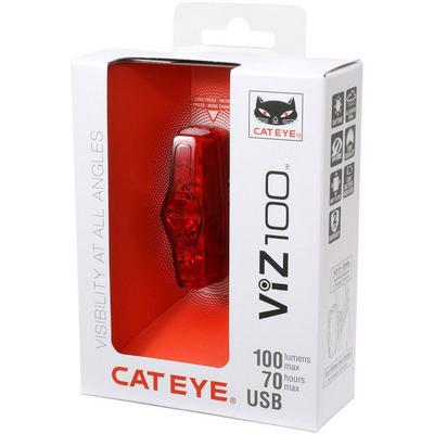 Cateye VIZ 100 Rear Light - Red