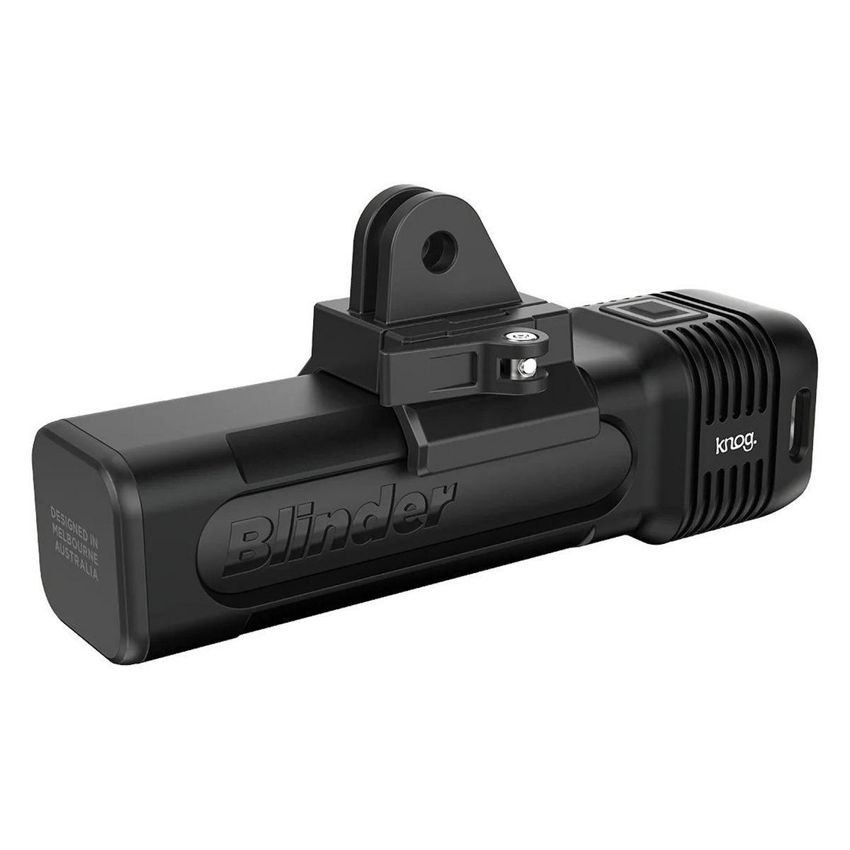Knog Blinder 1300 + R-150 Rear Bike Light Set - Black