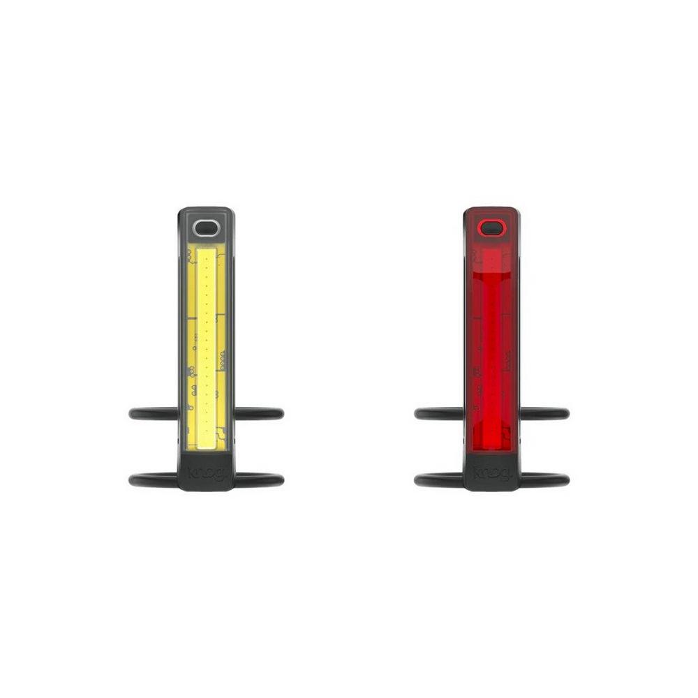 Knog Plus Bike Light Twinpack - Black