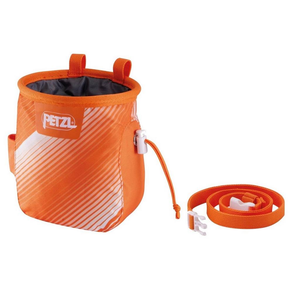 Petzl Charlet Saka Chalk Bag - Orange