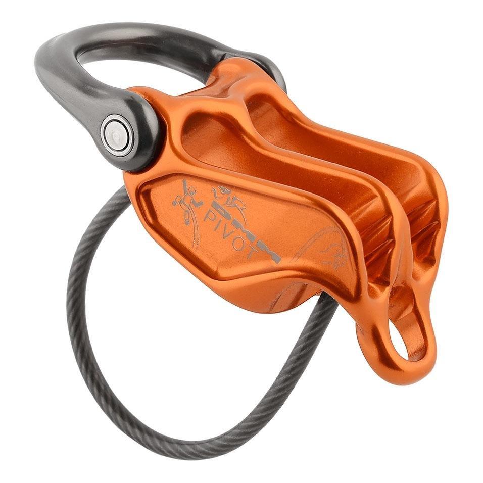Dmm Unisex Orange Pivot Belay Device - Climbing Gear - One Mode Small