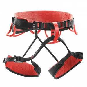 Syncro Climbing Harness - Black/Red