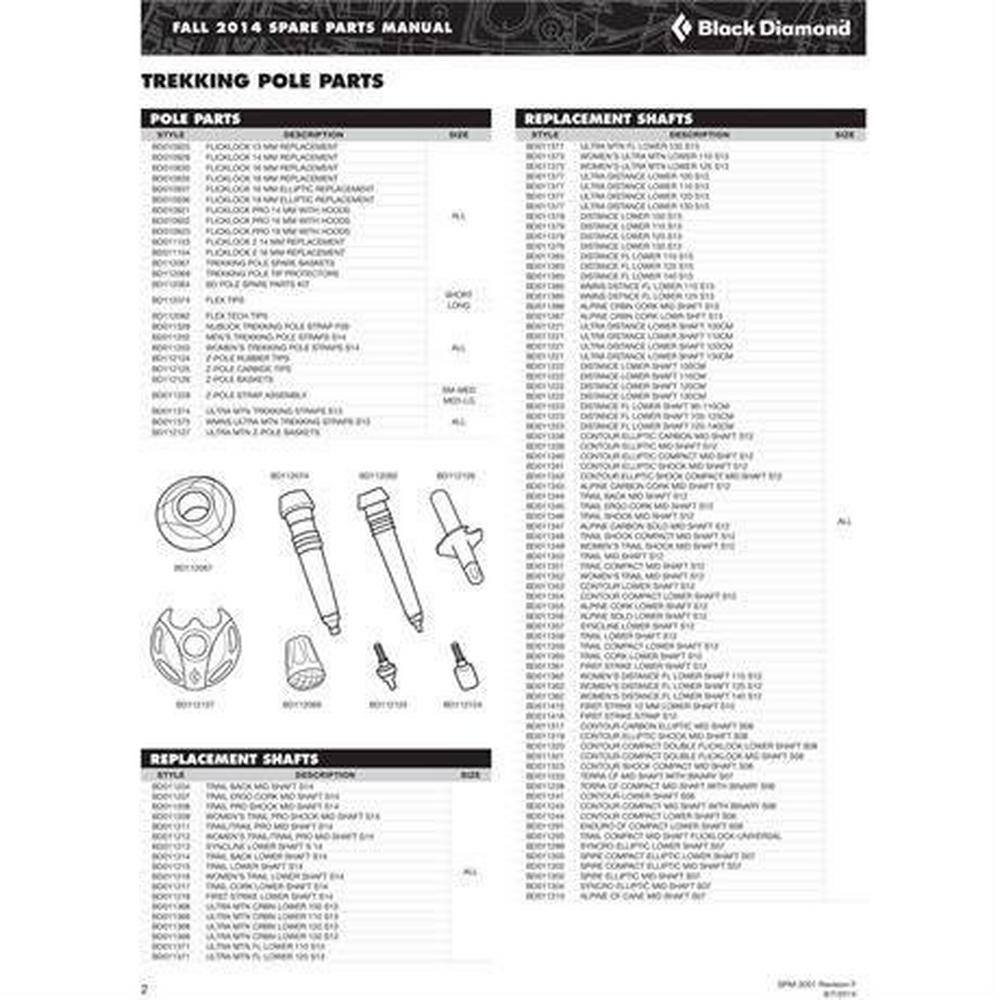 Black diamond flex tech hot sale tips