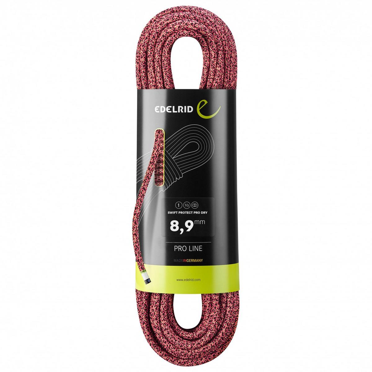 Edelrid Swift Protect Dry 8.9 mm (60 m) - Night Fire