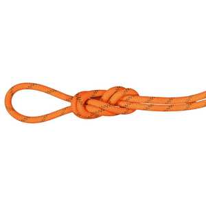 8.0 Alpine Dry 60m Climbing and Mountaineering Rope - Orange