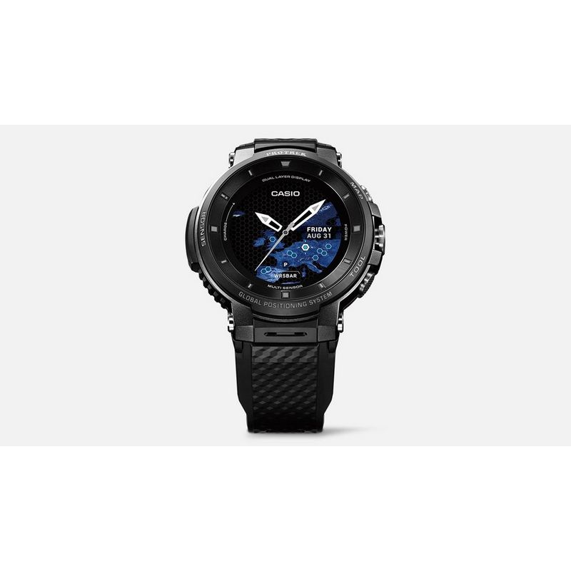 Casio protrek black best sale