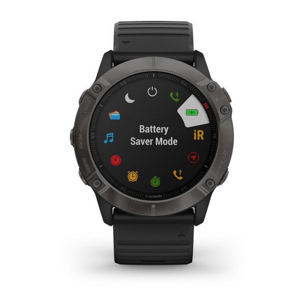 Garmin fenix 6x best sale pro sapphire carbon grey