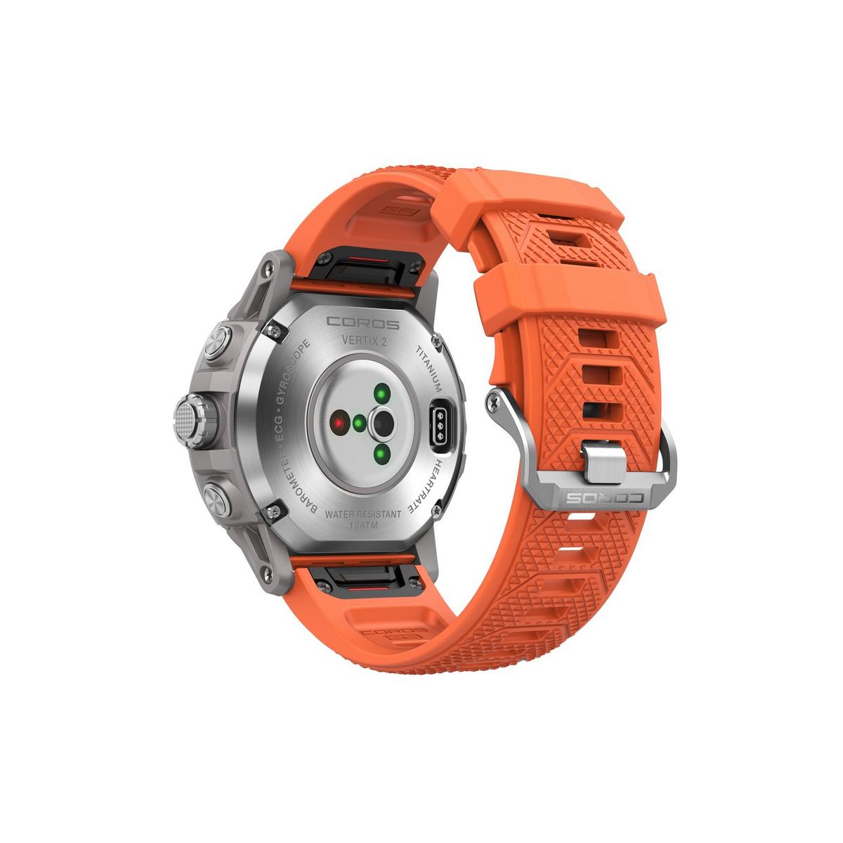 Coros Vertex 2 GPS Adventure Watch - Lava