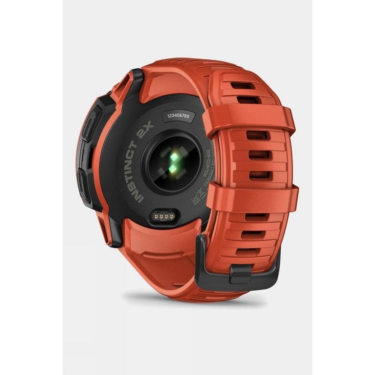 Garmin Instinct® 2X Solar Watch - Red