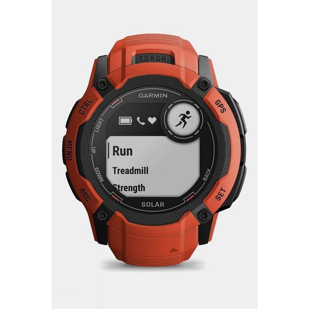 Garmin InstinctÂ® 2X Solar Watch - Red | George Fisher