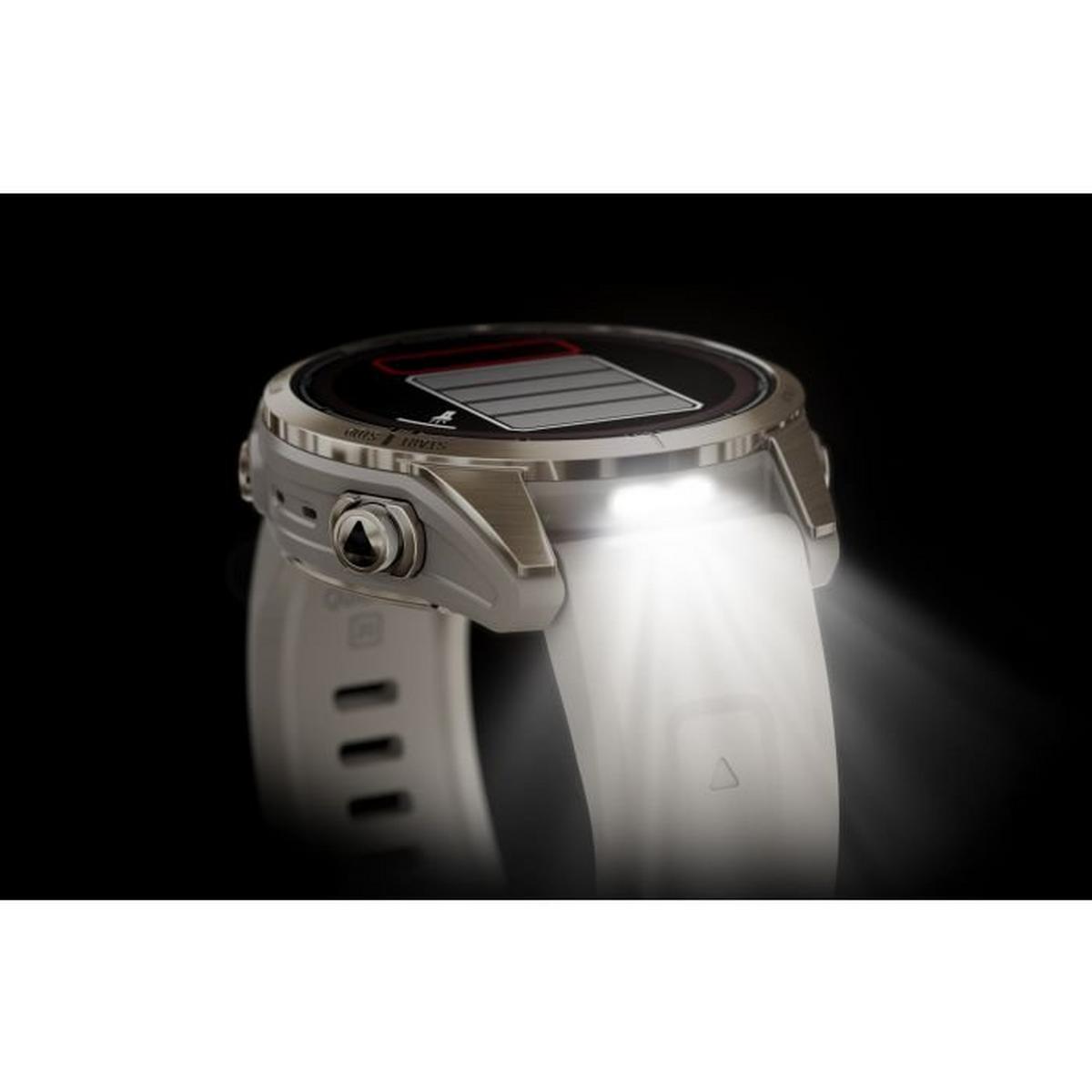Garmin Fenix® 7S Pro - Sapphire Solar Edition Watch - Cream Gold