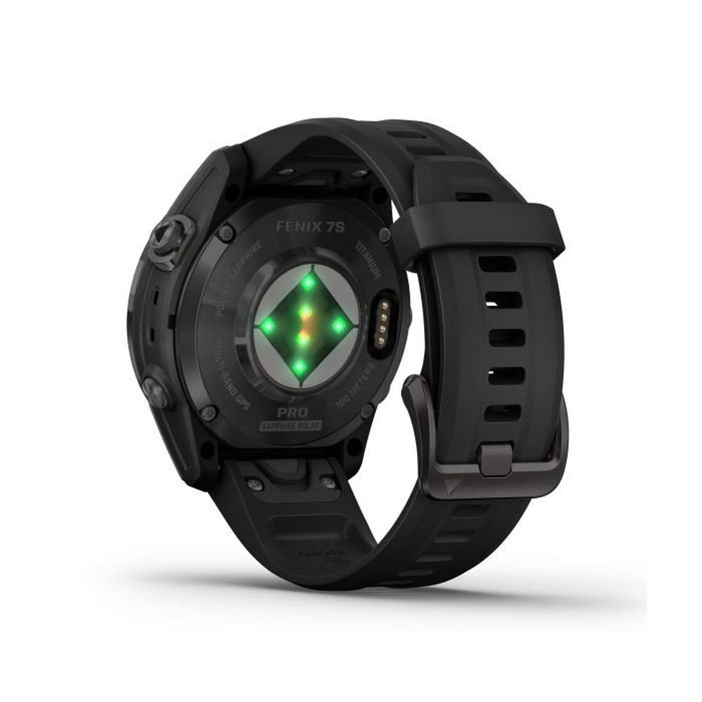 Garmin Fenix® 7S Pro - Sapphire Solar Edition Watch - Black