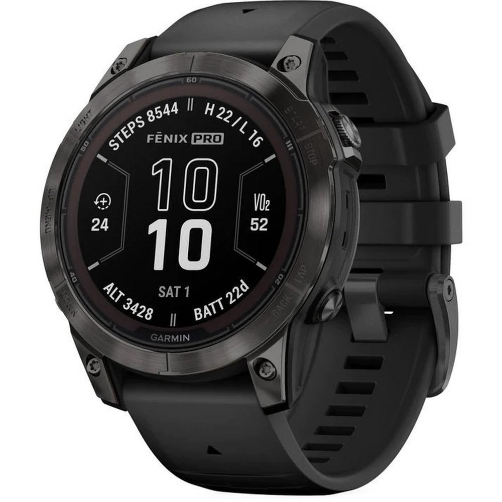 Garmin Fenix® 7 Pro Sapphire Solar Edition Watch - Black