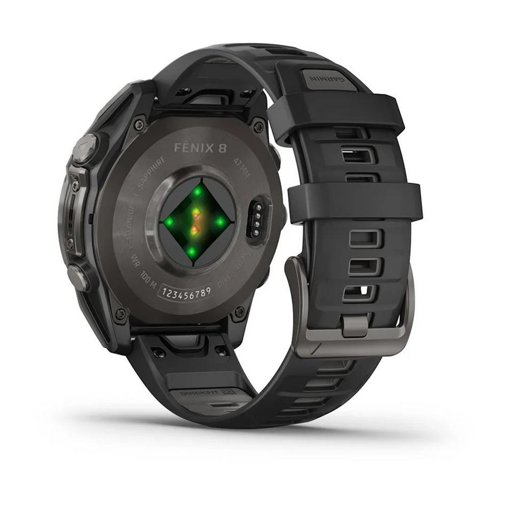 Garmin Fēnix 8 47mm AMOLED Edition Watch - Black