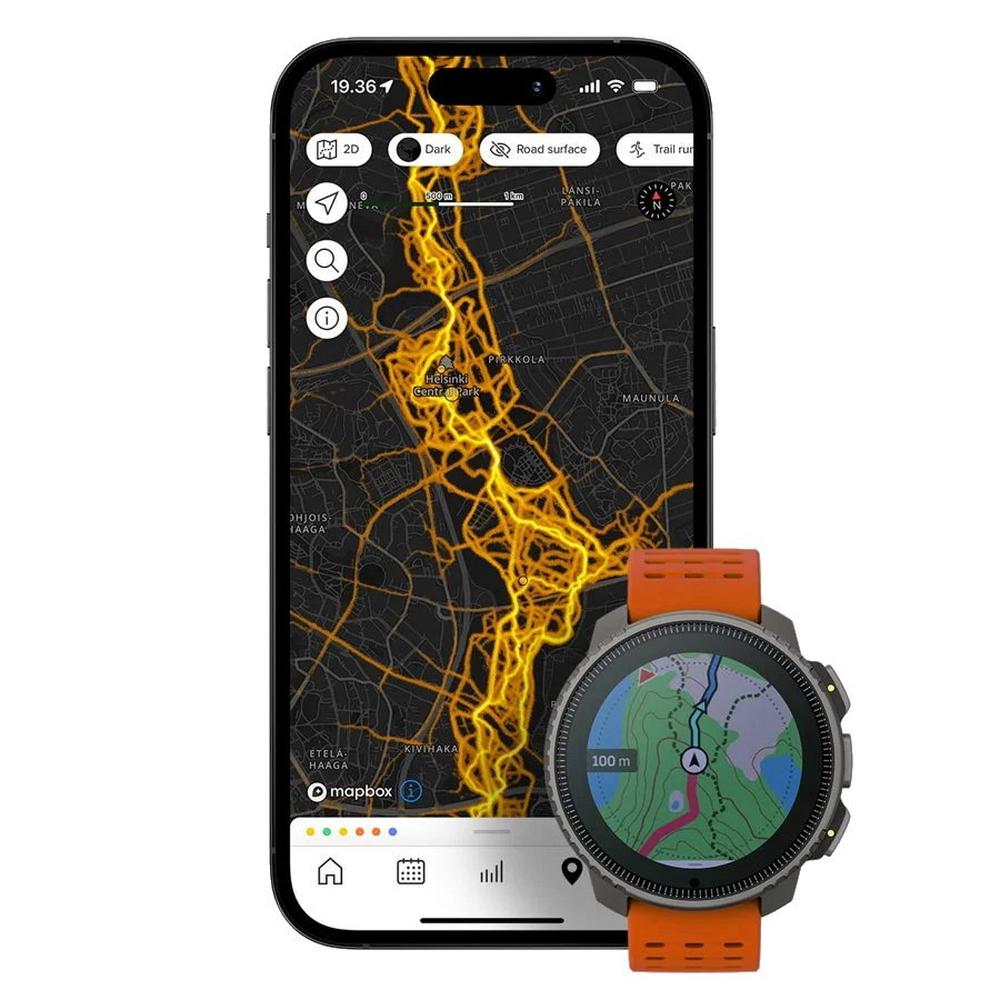 Suunto Vertical Titanium Solar Smartwatch - Orange