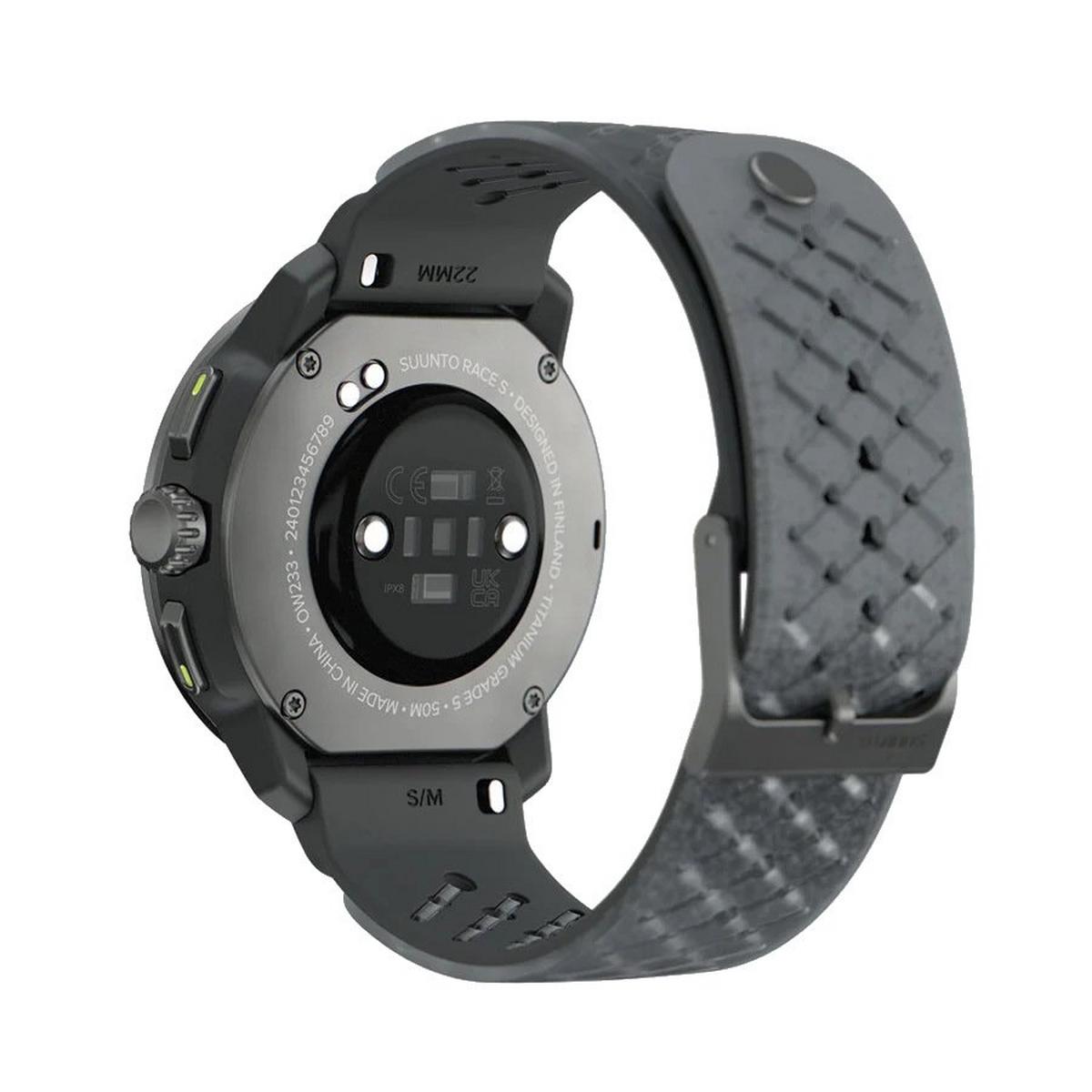 Suunto Race S Titanium Graphite Smartwatch - Grey