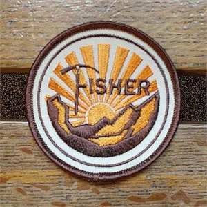 George Fisher Sunrise Badge