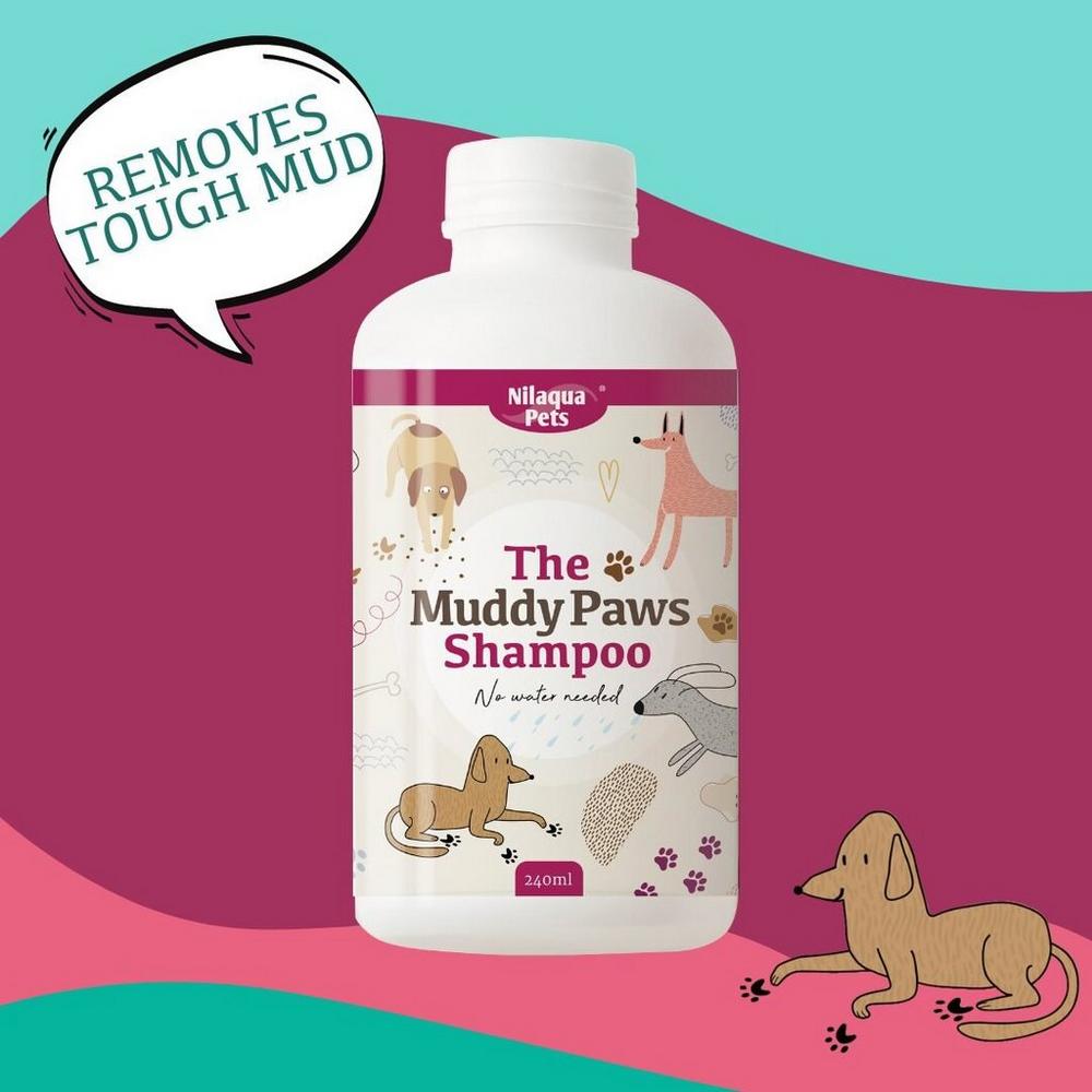 Nilaqua Muddy Paws Dog Shampoo 100ml