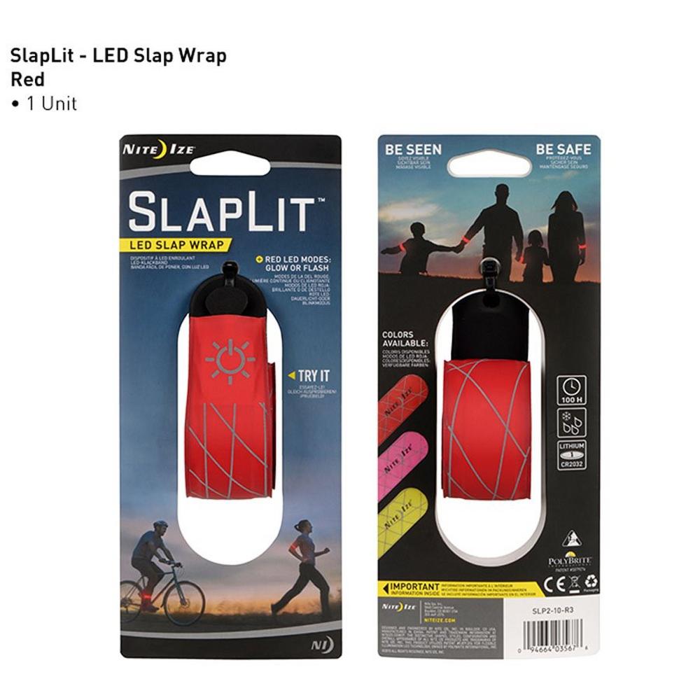 Nite-ize Slaplit LED Slap Wrap - Red