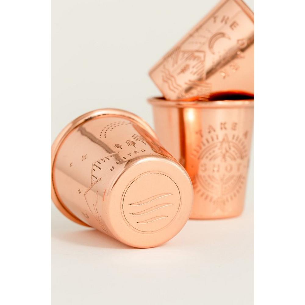 United By Blue Shot In The Dark Copper Shot Glass Set