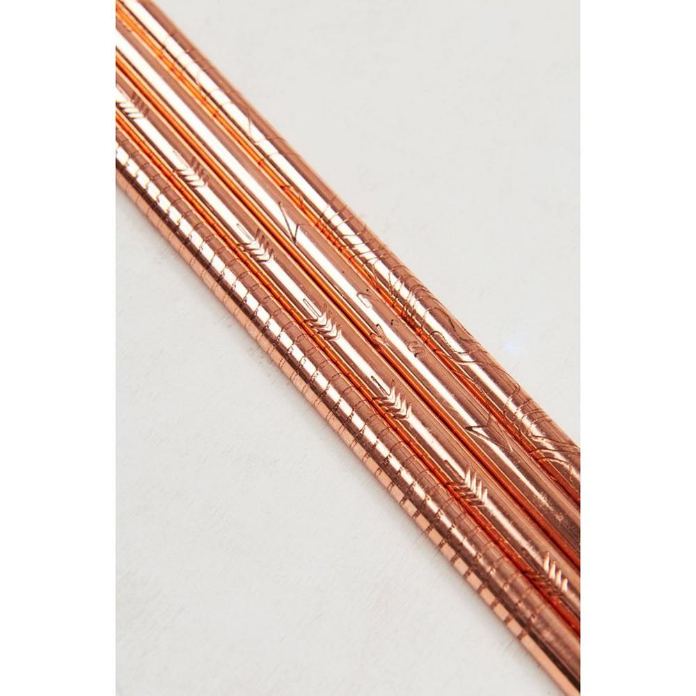 United By Blue Adventure Copper Straw Set of 4