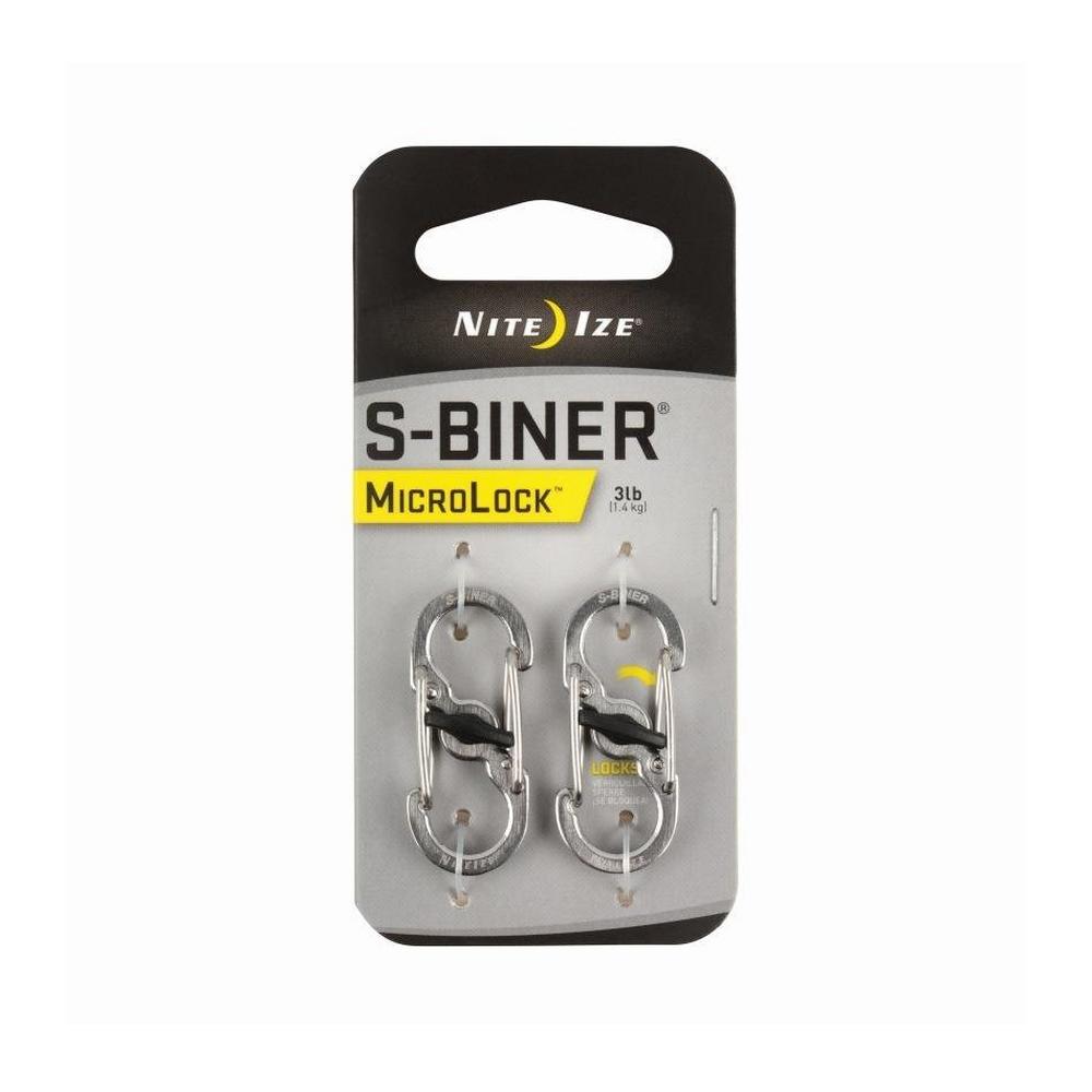Nite-ize S-Biner Microlock Stainless Steel 2Pack