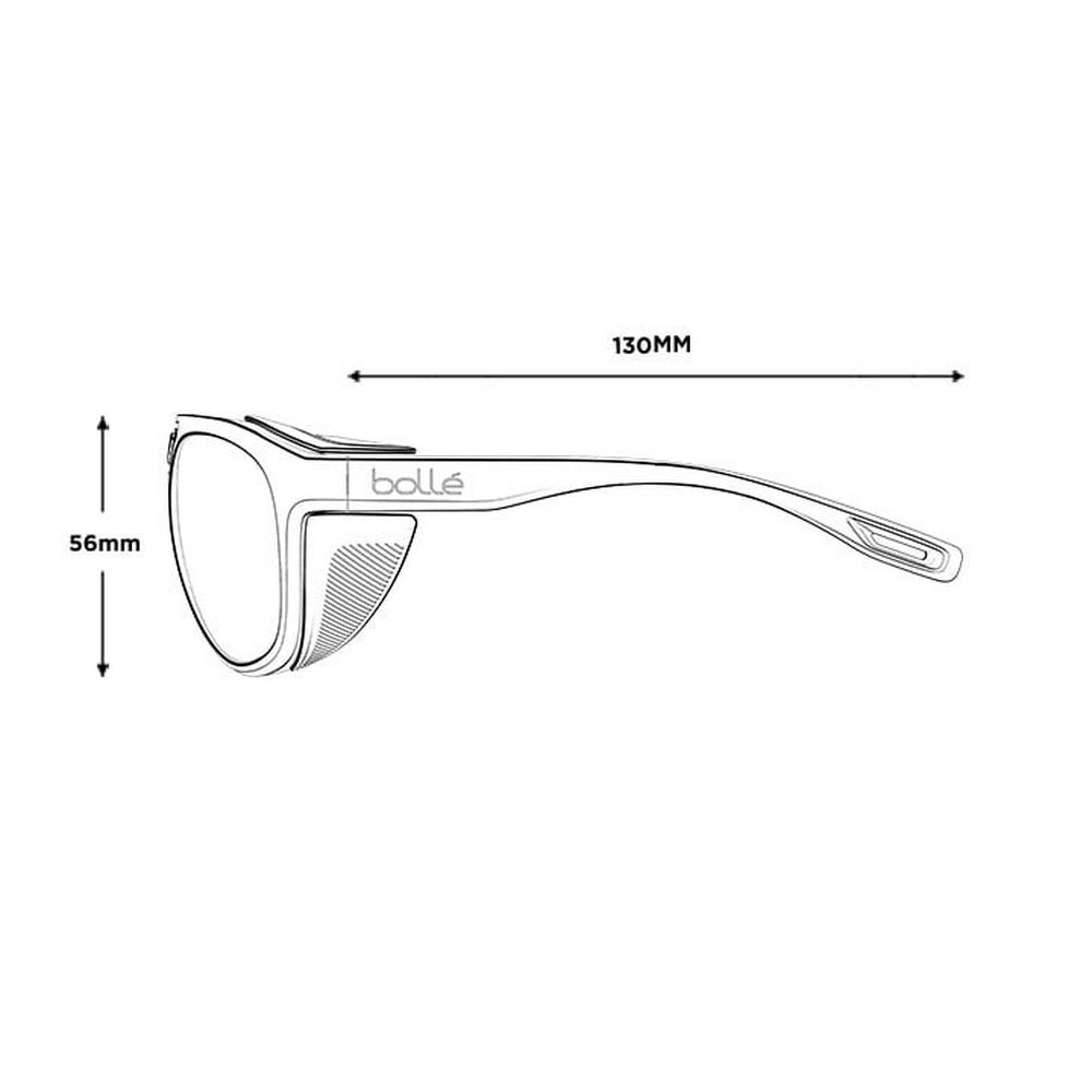 Bolle Adventurer Cat-4 Sunglasses - Forest Black