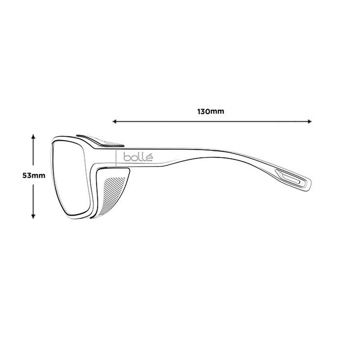 Bolle Pathfinder Category 4 Sunglasses - Black