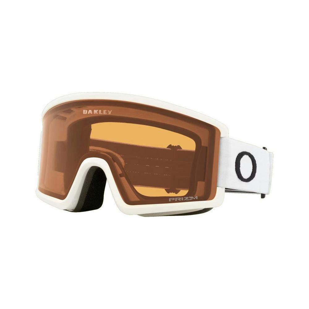 Oakley Target Line M Goggles - White/Prizm Persimmon | George Fisher