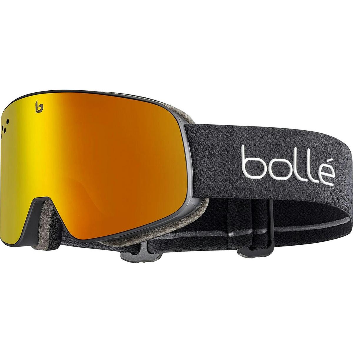 Bolle Unisex Nevada Goggles - Black Matte / Sunrise