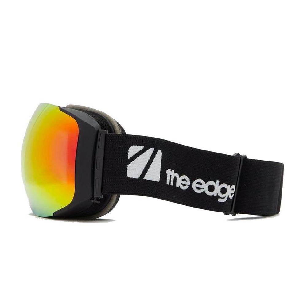 The Edge Twin Lens Piste Goggle - Black