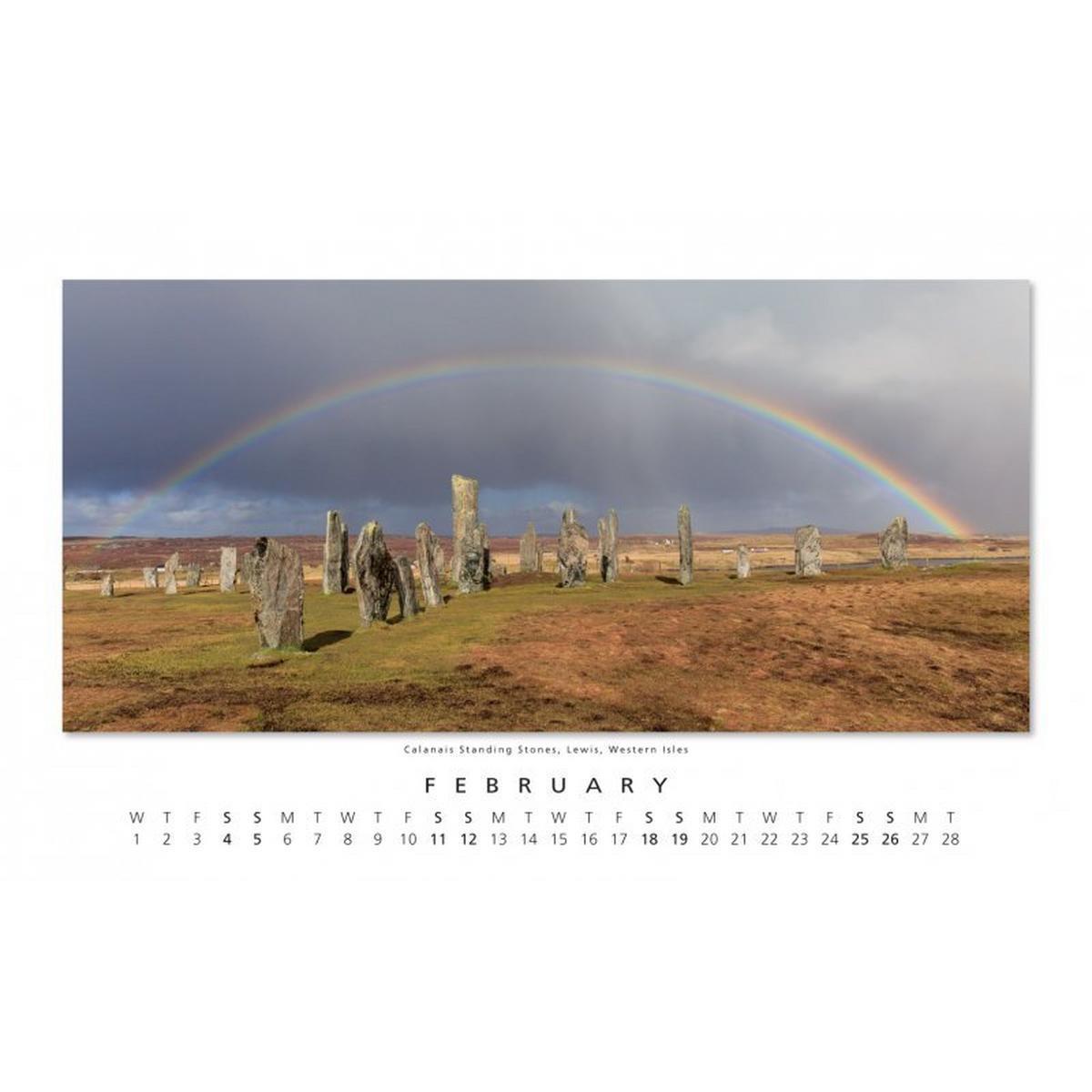 Colin Baxter 2023 Scotland Panorama Calendar