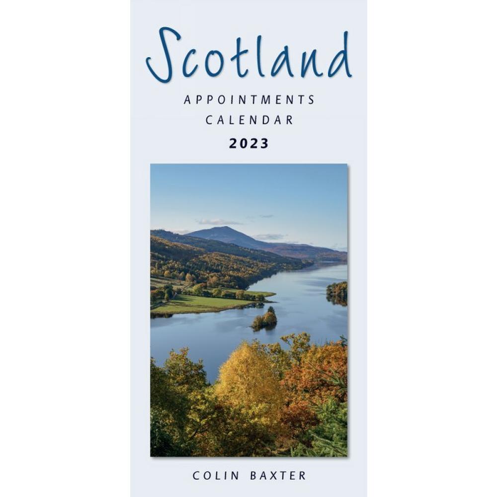 Colin Baxter 2023 Scotland Appointments Calendar