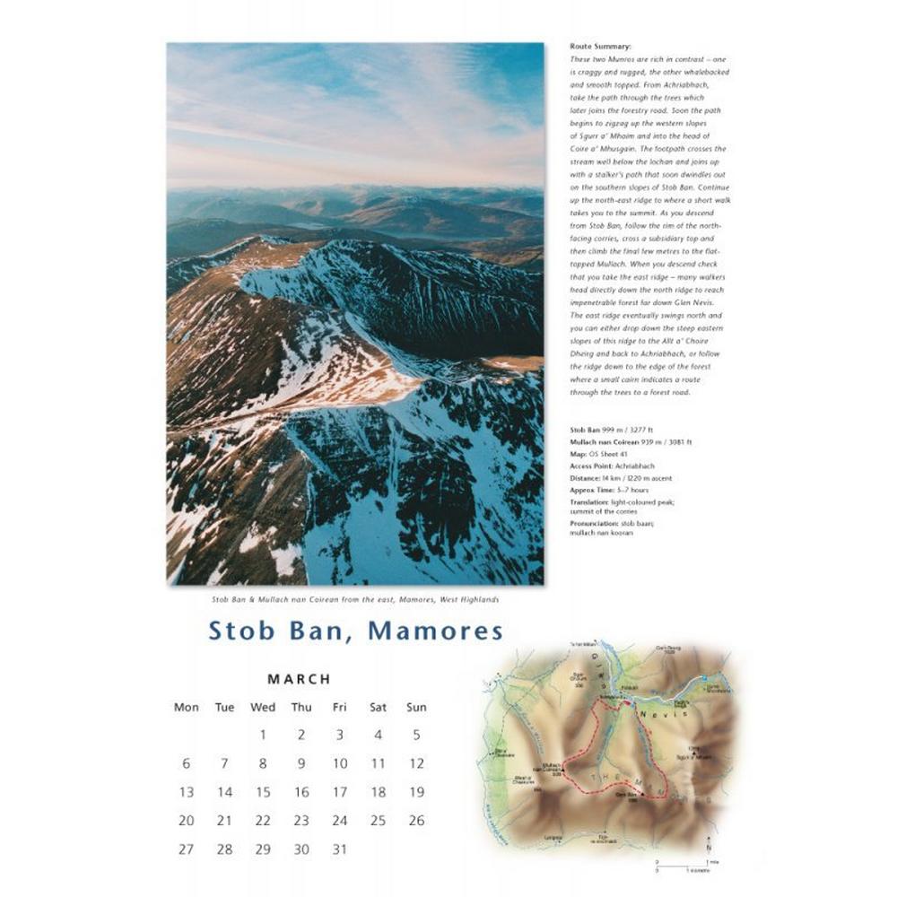 Colin Baxter 2023 The Munros Calendar