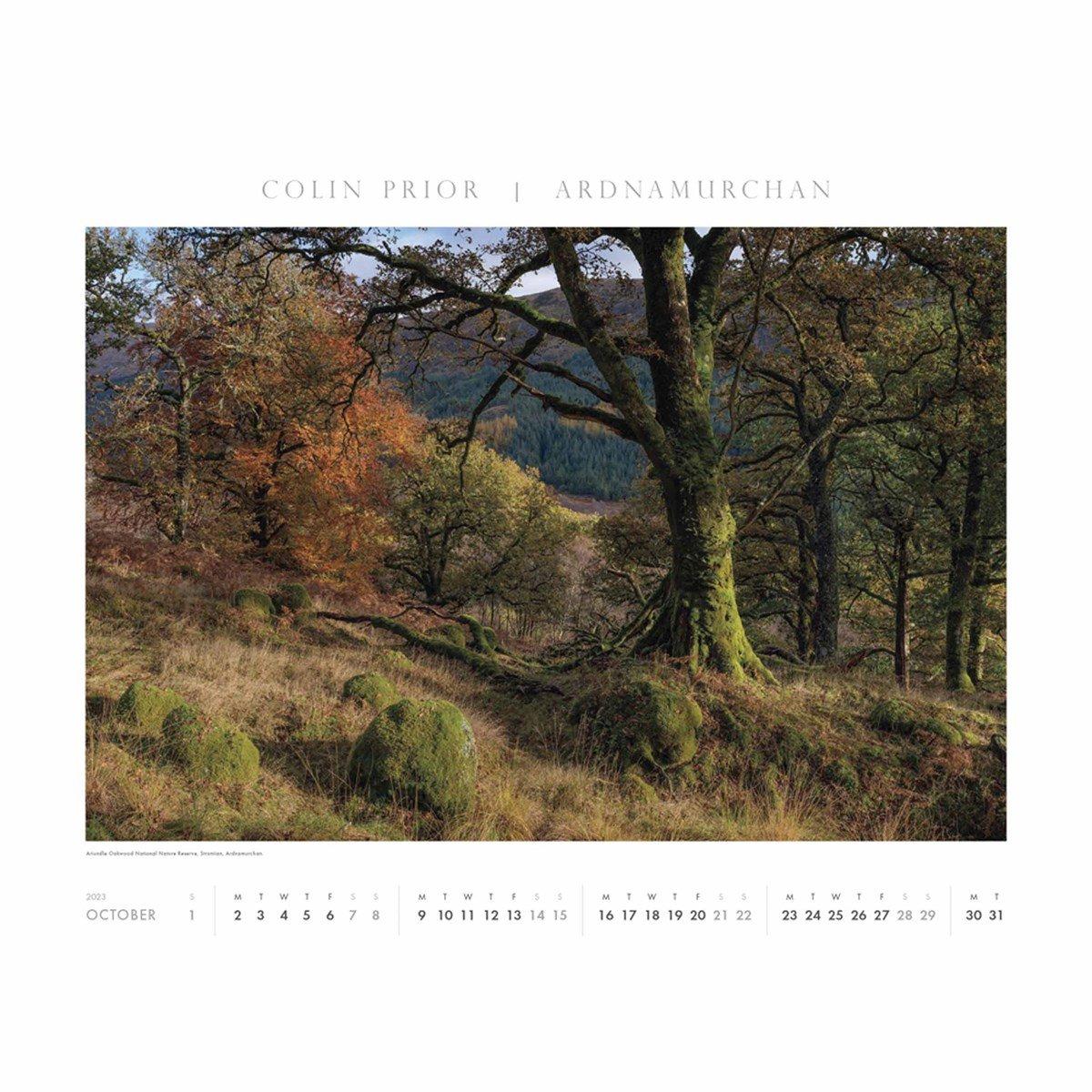 Colin Prior Scotland Wall Calendar 2023