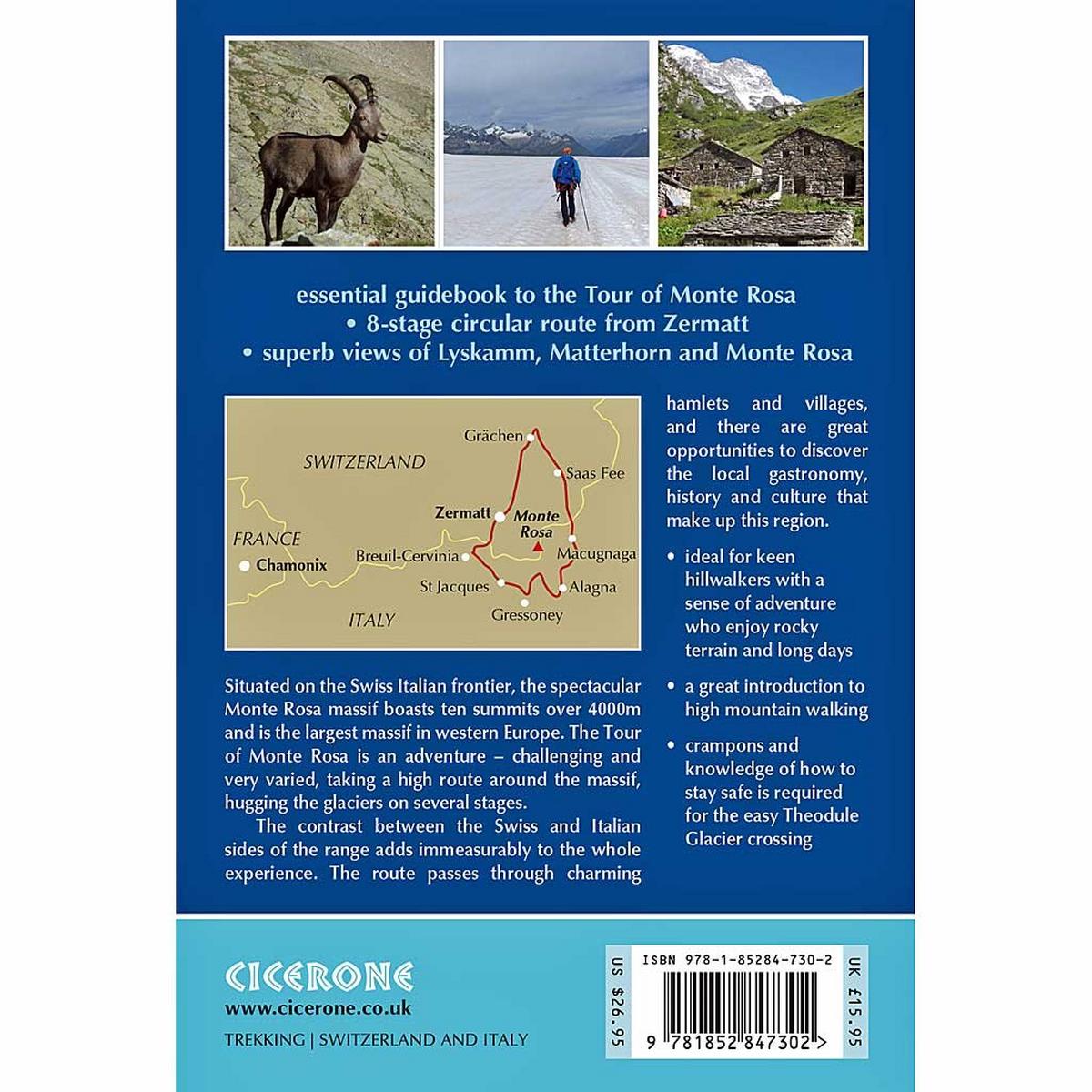 Cicerone Guide Book: The Tour of Monte Rosa
