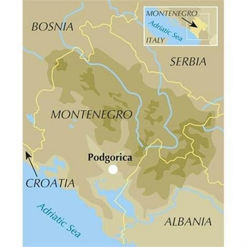 Cicerone Guide Book: The Mountains of Montenegro