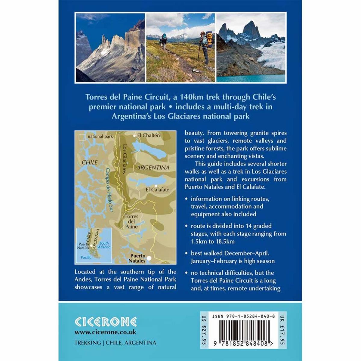 Cicerone Trekking Guide Book: Torres del Paine