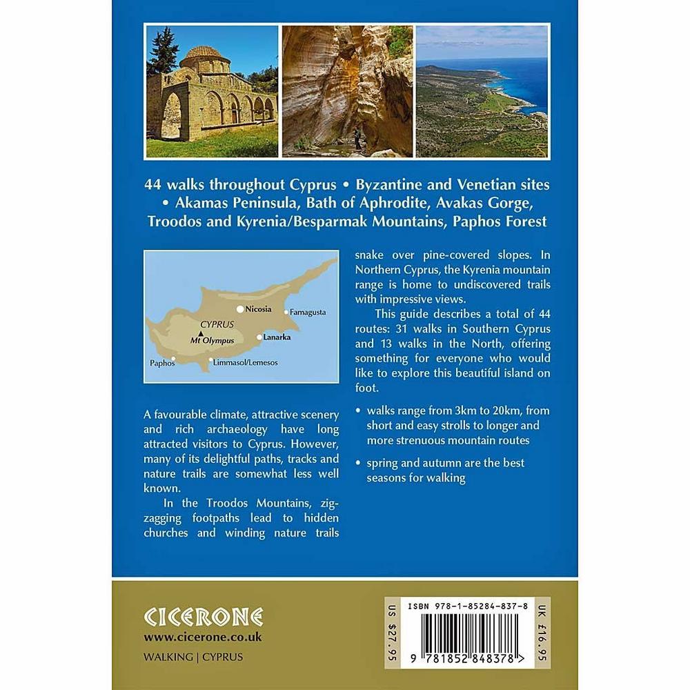 Cicerone Walking Guide Book: Walking in Cyprus