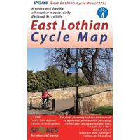  Spokes East Lothian Cycle Map - 5th Edn (2023)