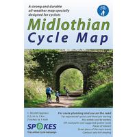  Spokes Midlothian Cycle Map - 5th Edition 2020